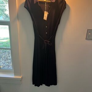 Boden Navy Midi Dress